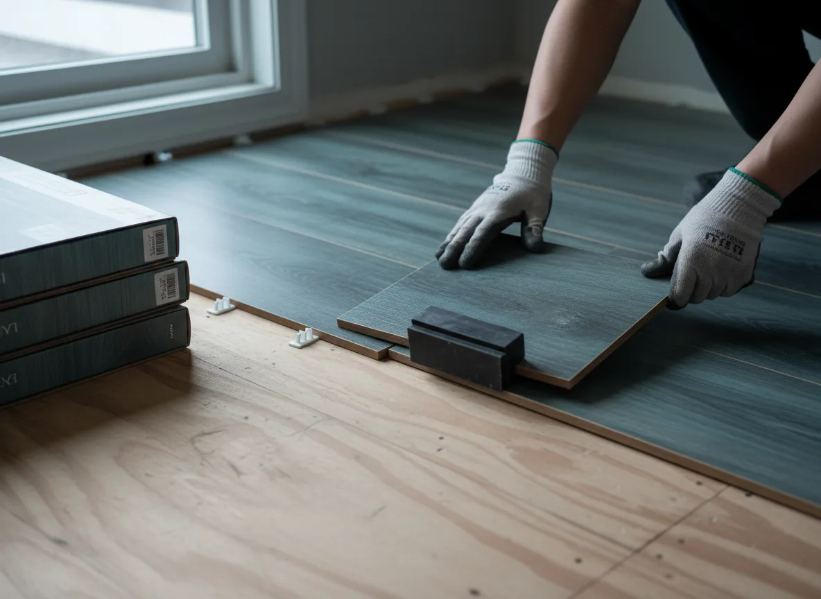 Luxury Vinyl Plank Installation company in Cunningham, KS